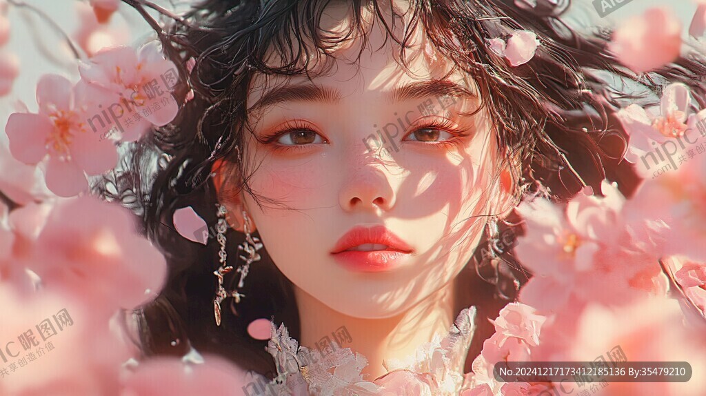 仙气清冷少女壁纸图片