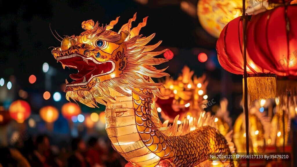 花灯龙