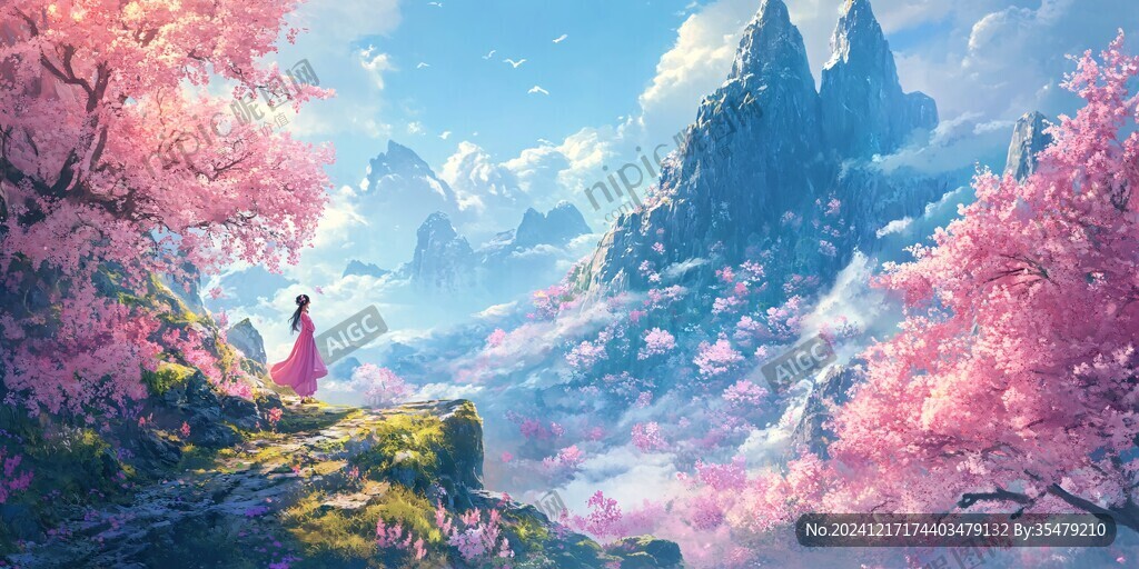 古风人物大场景