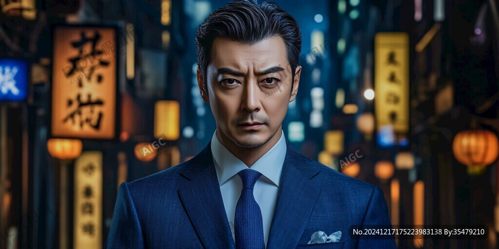 西装形象代言