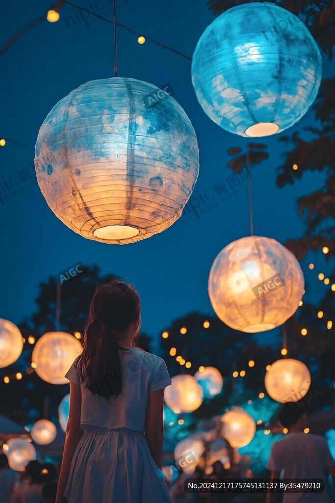中秋赏灯