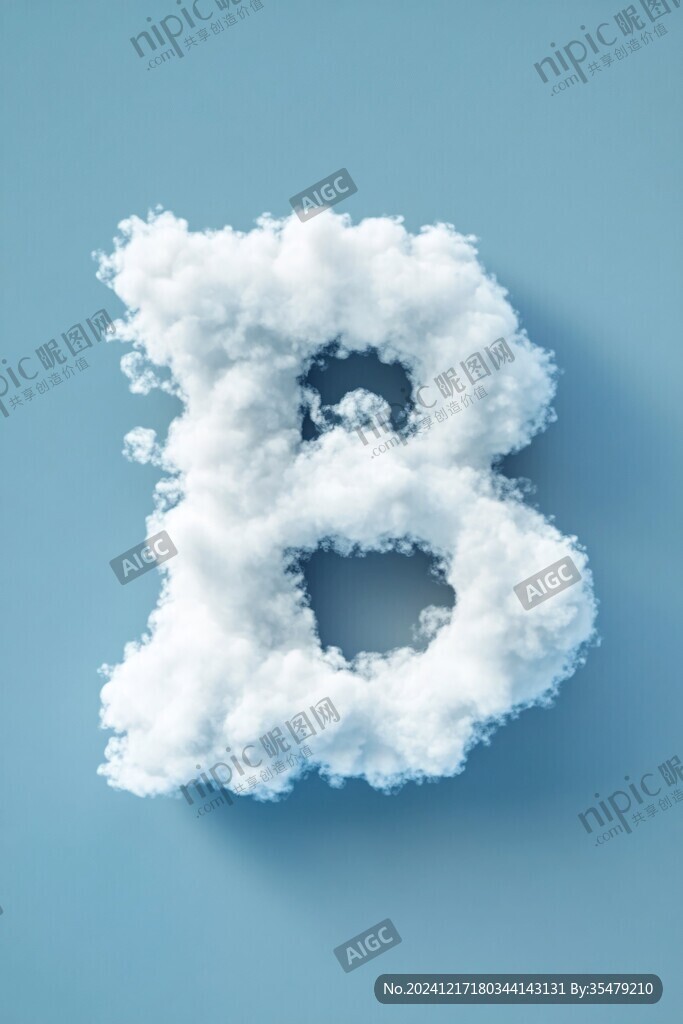 高清云朵数字