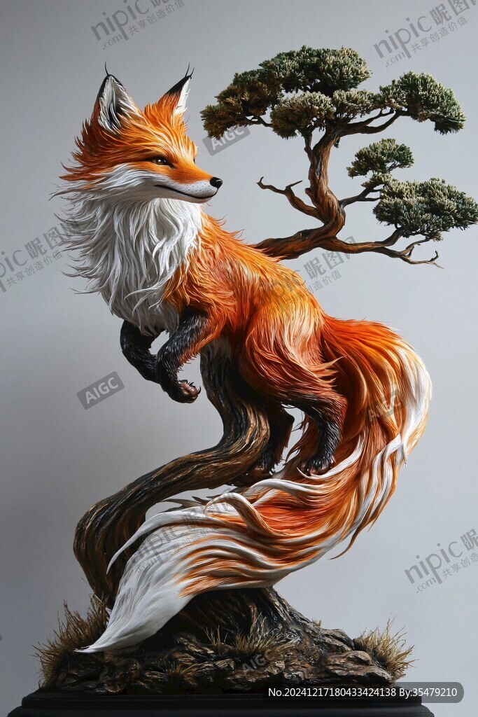狐狸立体