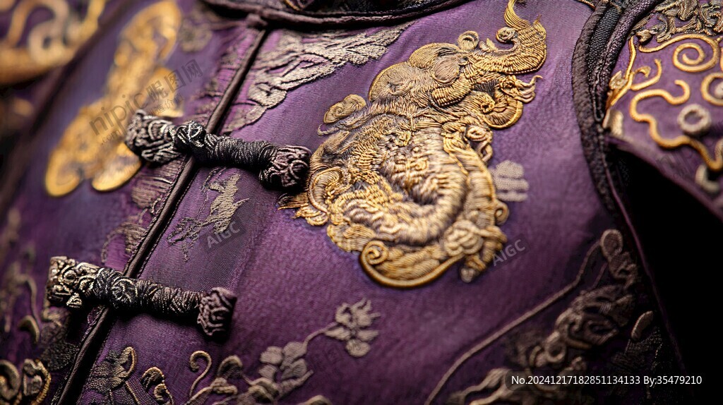 龙袍细节