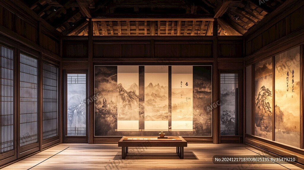 古代画展厅
