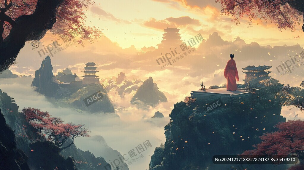 古风人物大场景