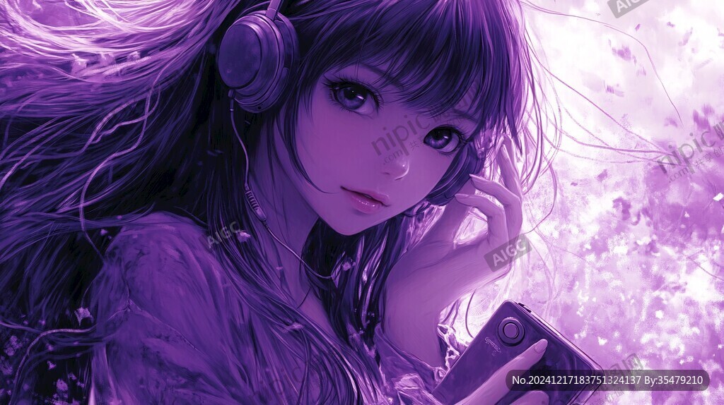 唯美女孩动漫人物