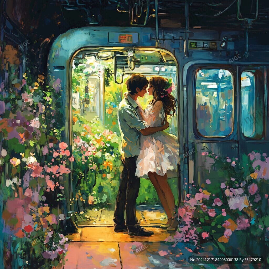 插画唯美浪漫