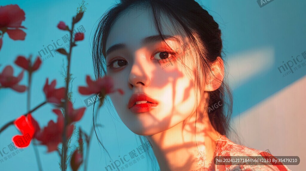 仙气清冷少女壁纸图片