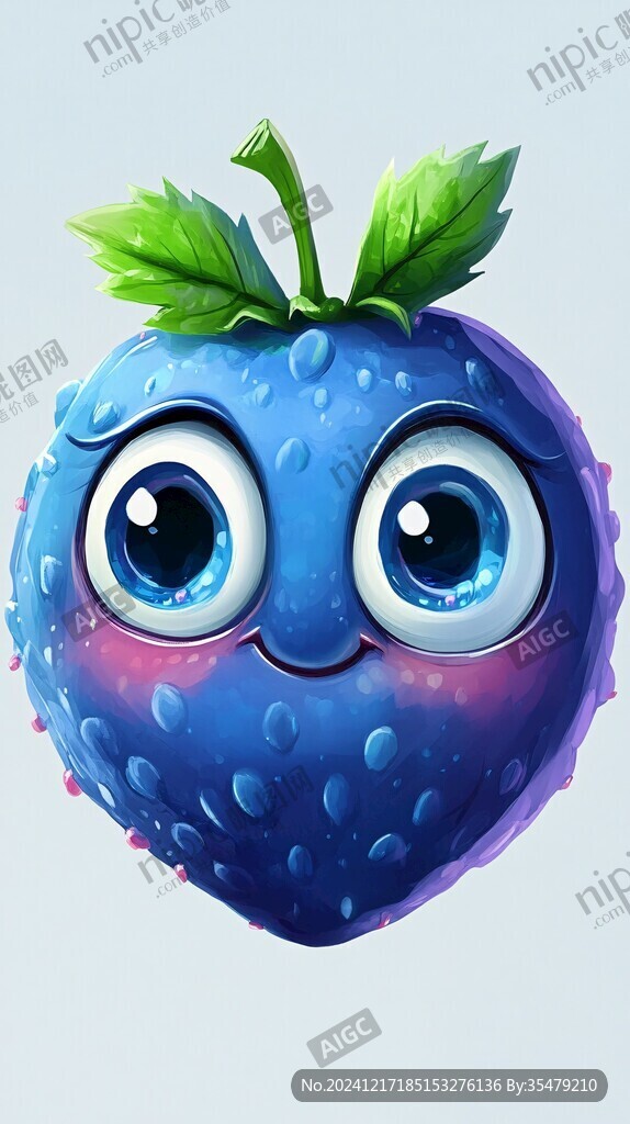 q版蓝莓