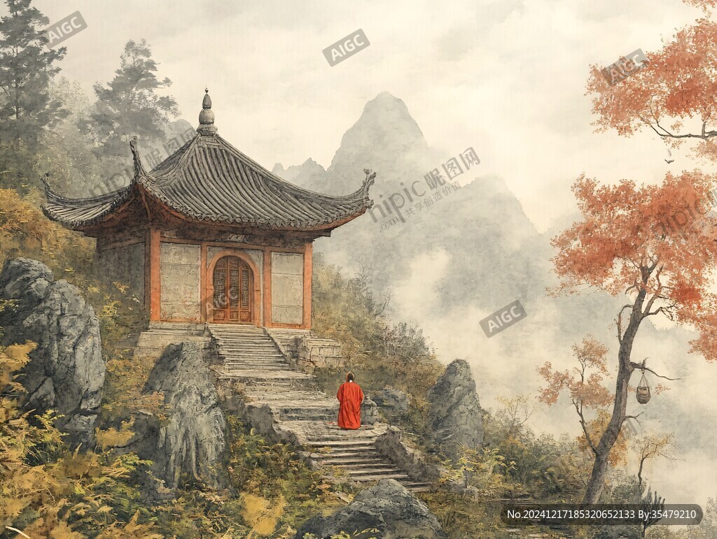 大悲禅院插画