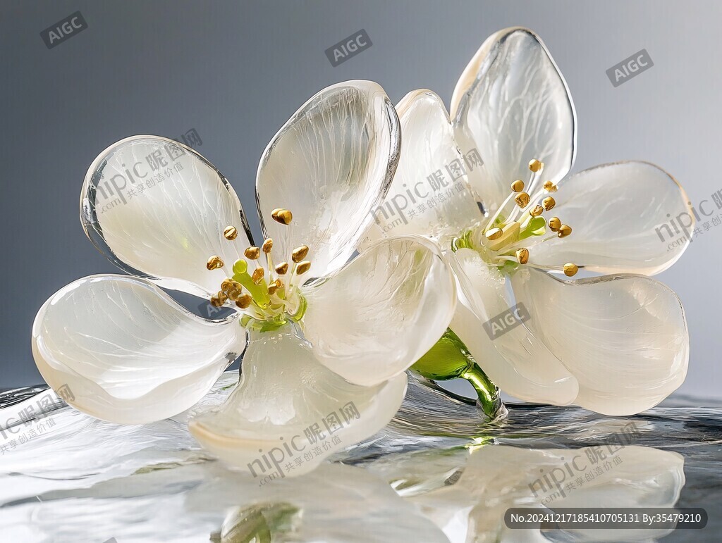 3d立体唯美花卉