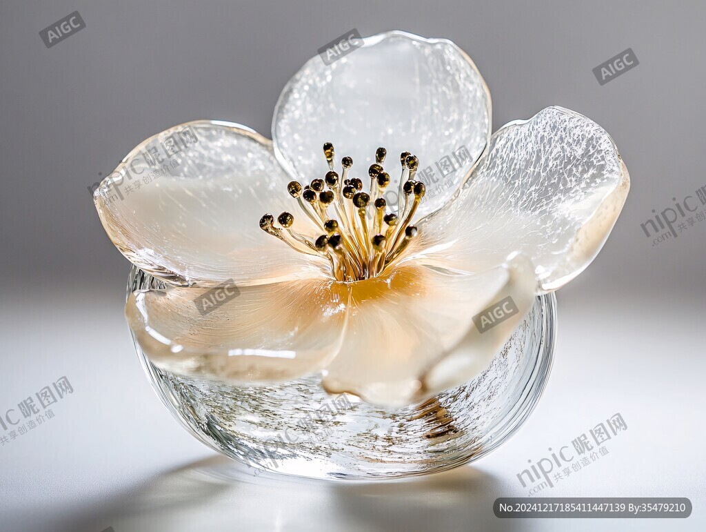 水晶荷花