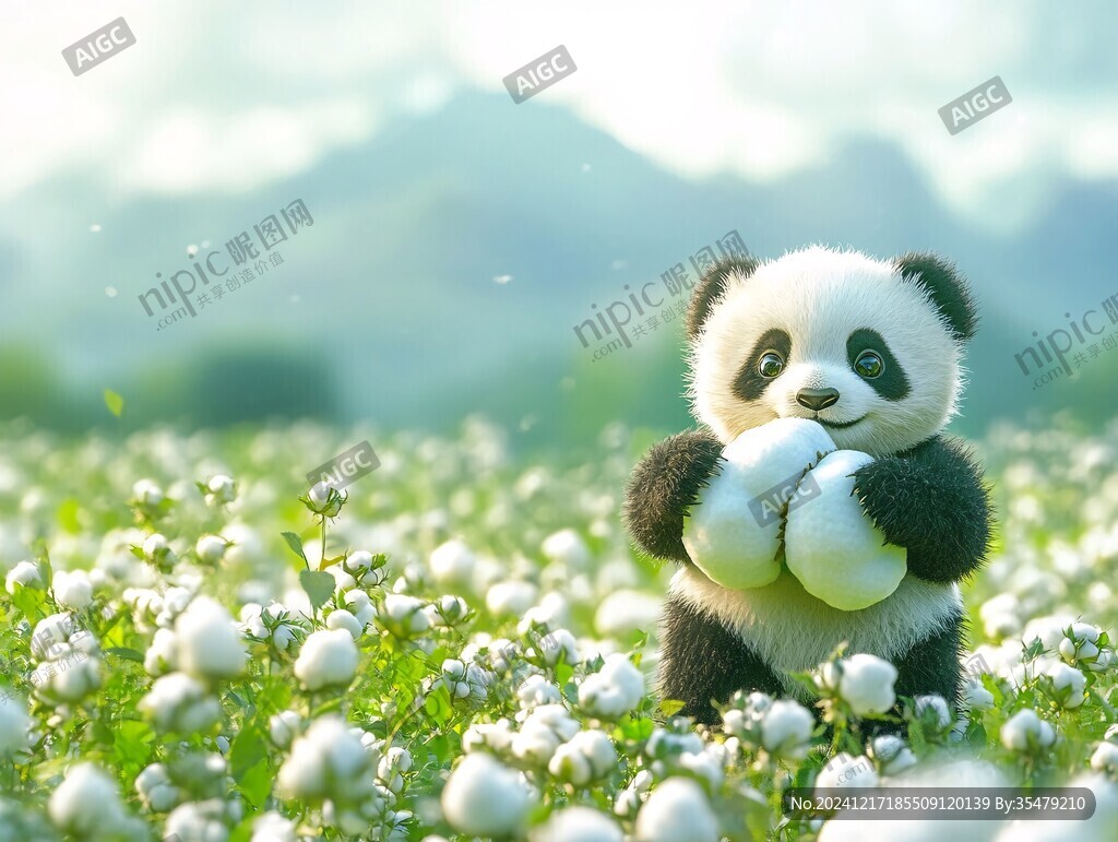卡通熊猫壁纸