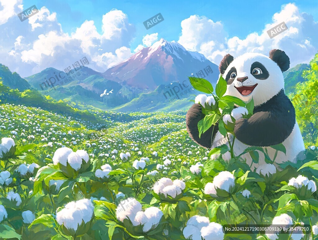 卡通熊猫壁纸