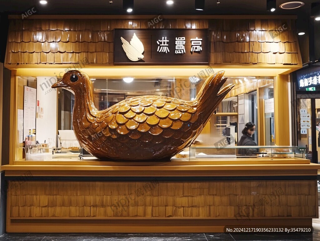 甜皮鸭门面设计