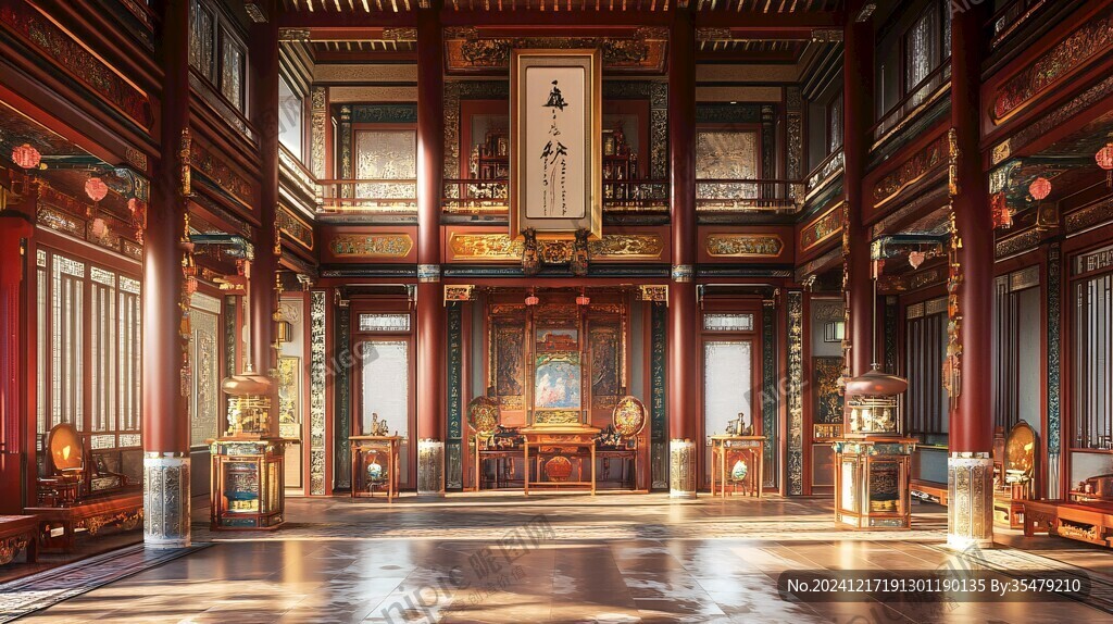 古代宫廷内景
