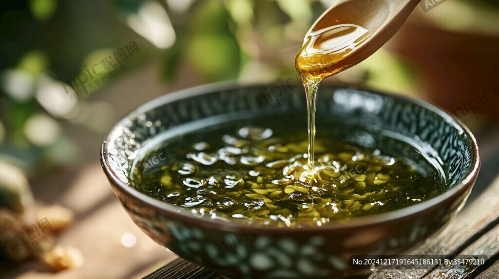 藤椒油特写