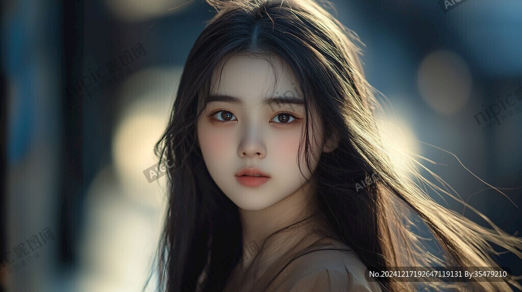 仙气清冷少女壁纸图片