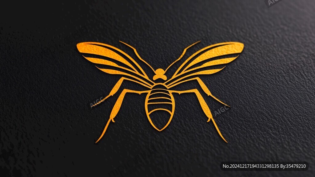 蜜蜂设计logo