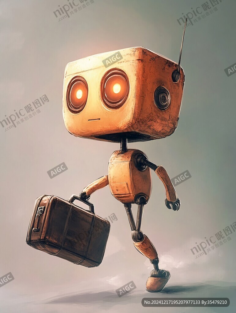 科技感卡通人物