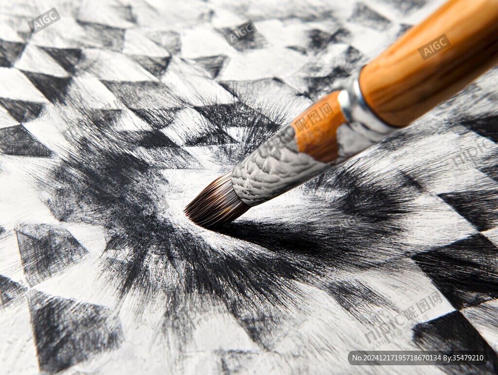 铅笔素描效果