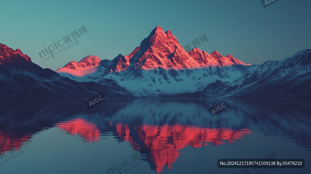 3d山脉背景