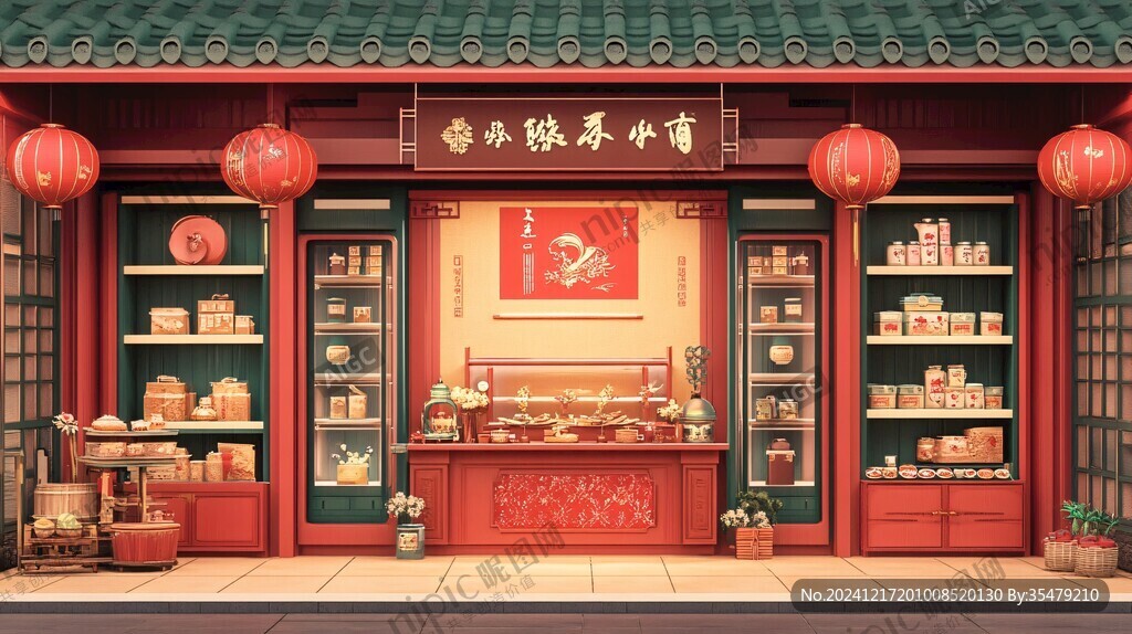 春节店铺
