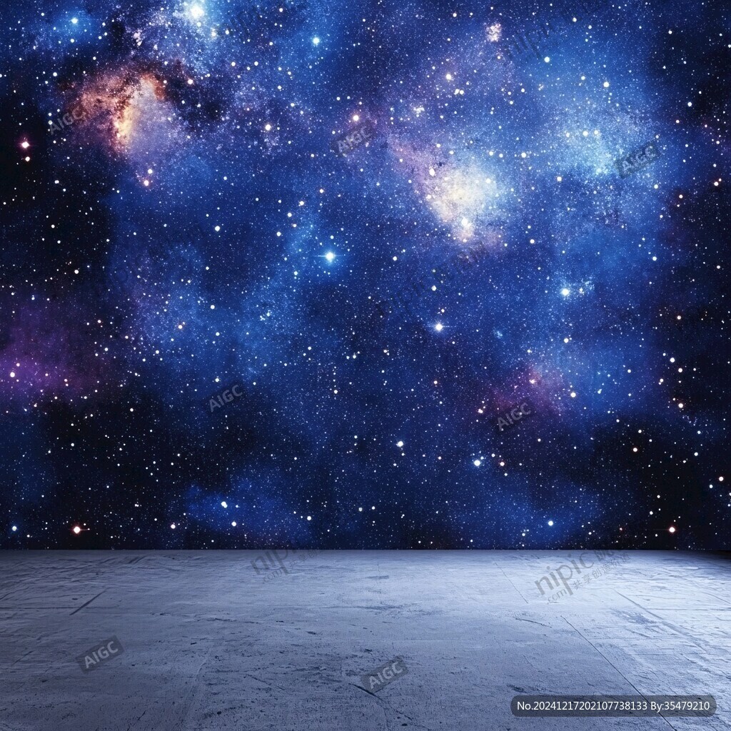 唯美宇宙会议背景