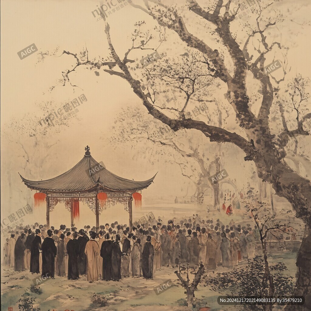 张廷彦万寿庆典图