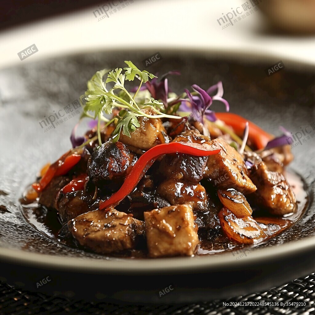 菌香牛仔粒