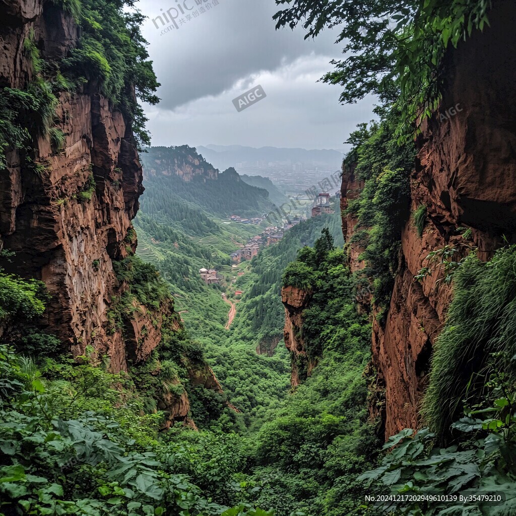 锡崖沟风光