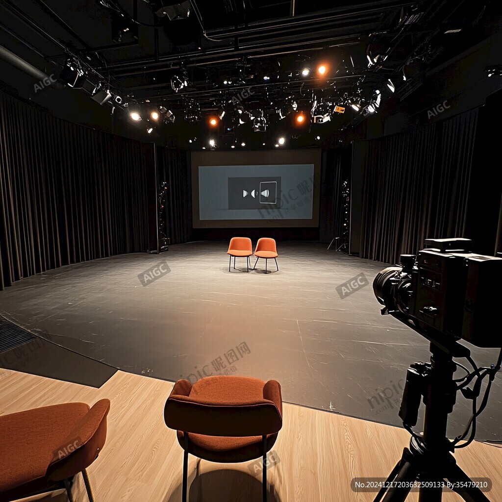 演播室写真