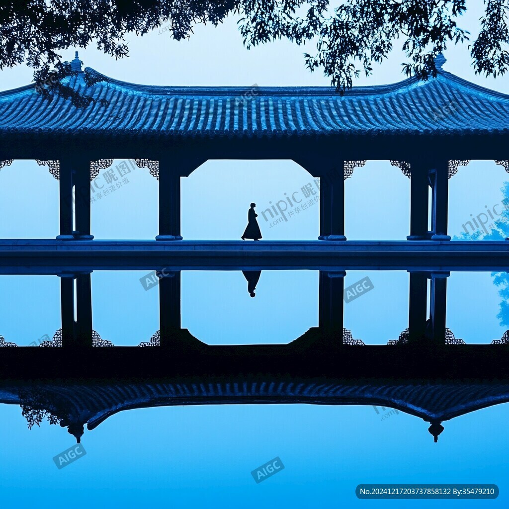 倒影禅境