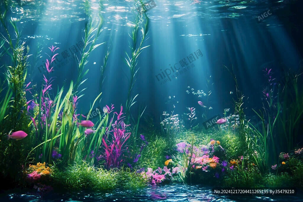 梦幻水底世界