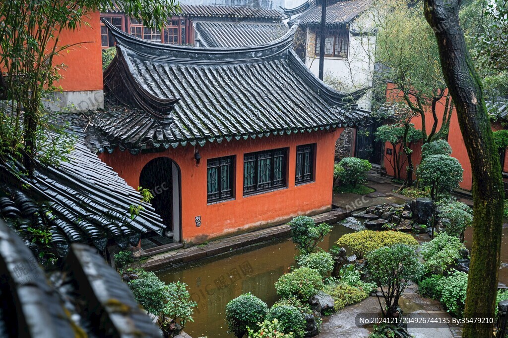 文殊院园林建筑