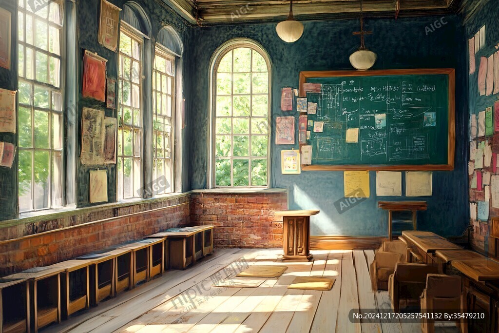 怀旧小学教室