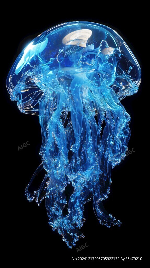 海洋生物梦幻水母