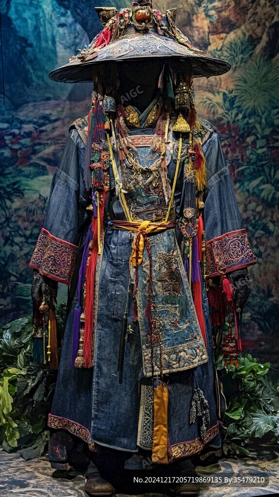 二品大臣将领僵尸服饰