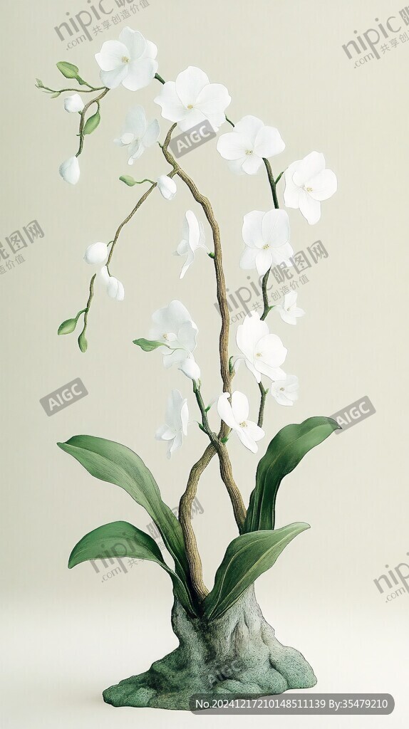 蝴蝶兰盆栽手工艺品