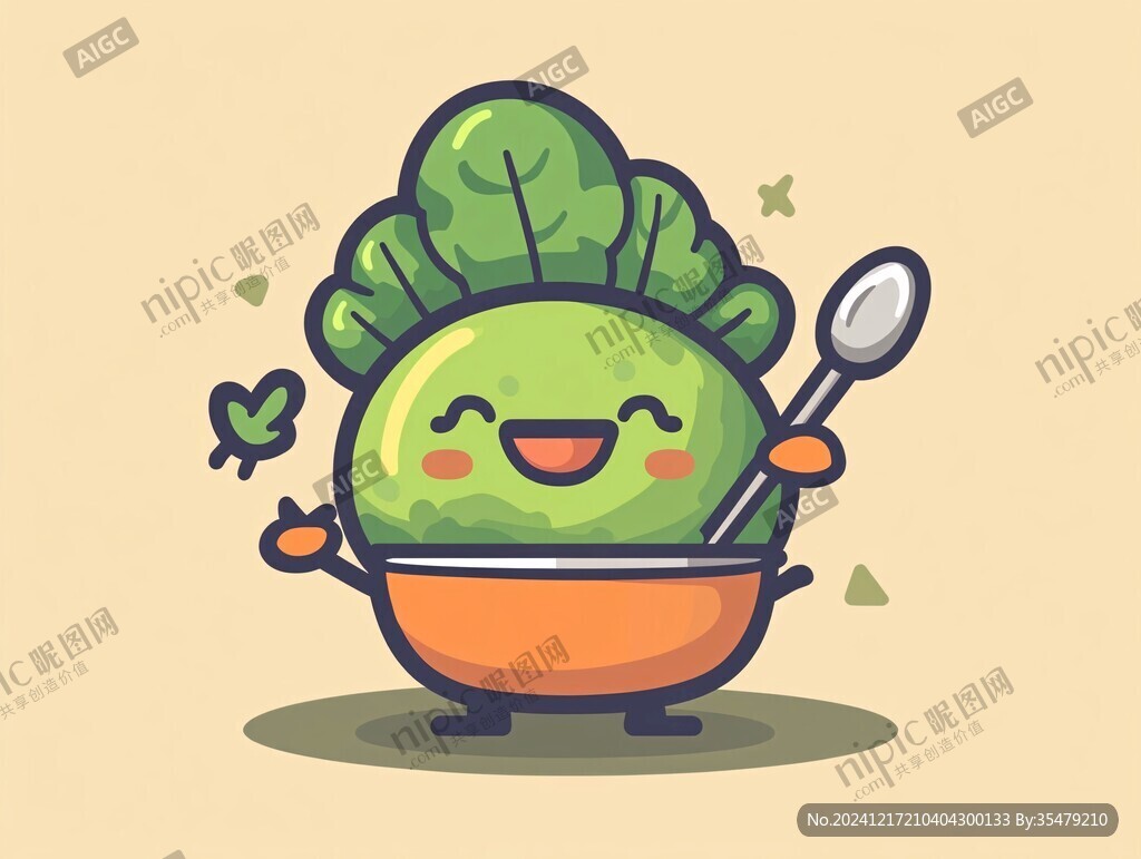 原创卡通蔬菜形象