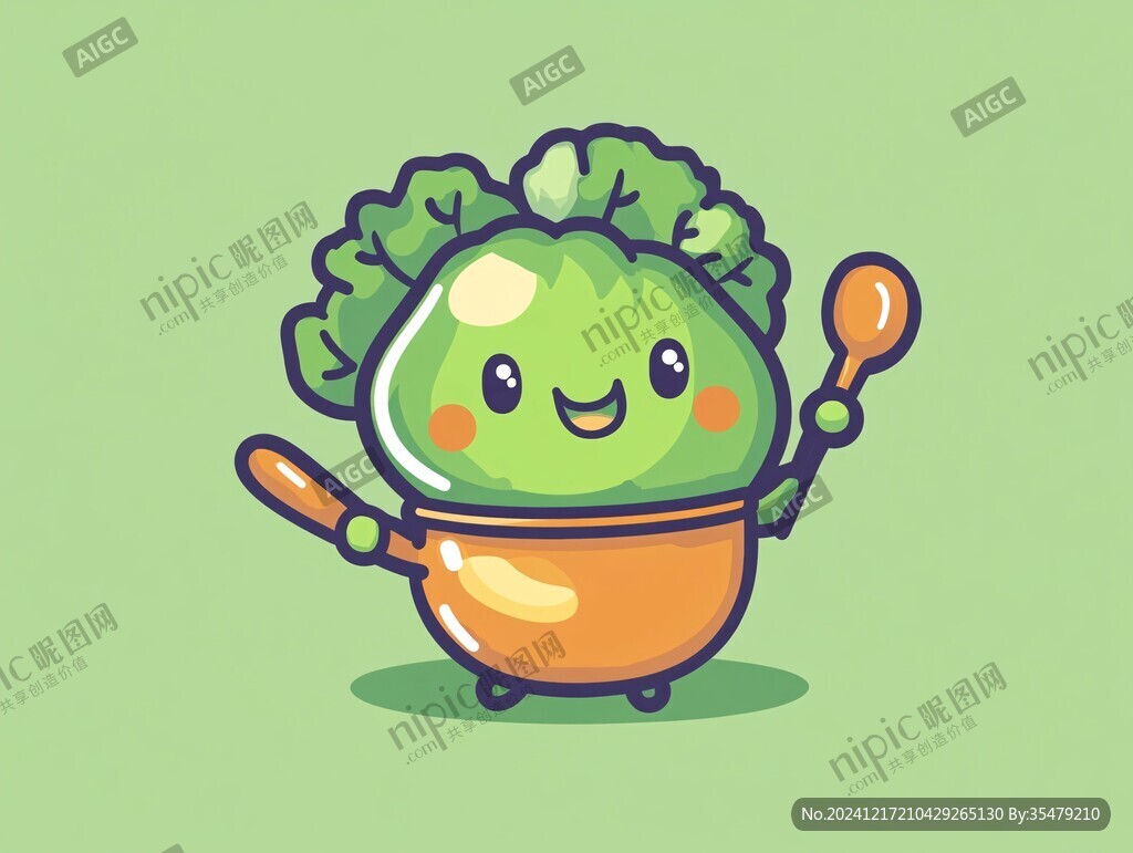 原创卡通蔬菜形象