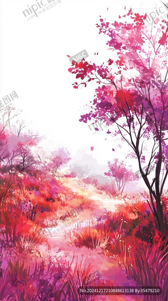 插画唯美风景