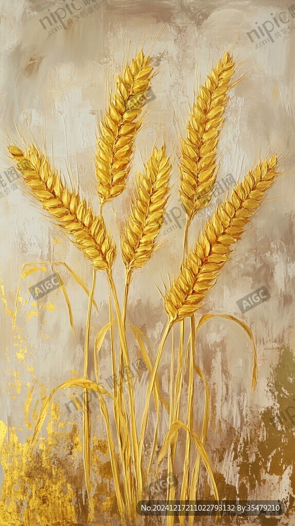 小麦壁画