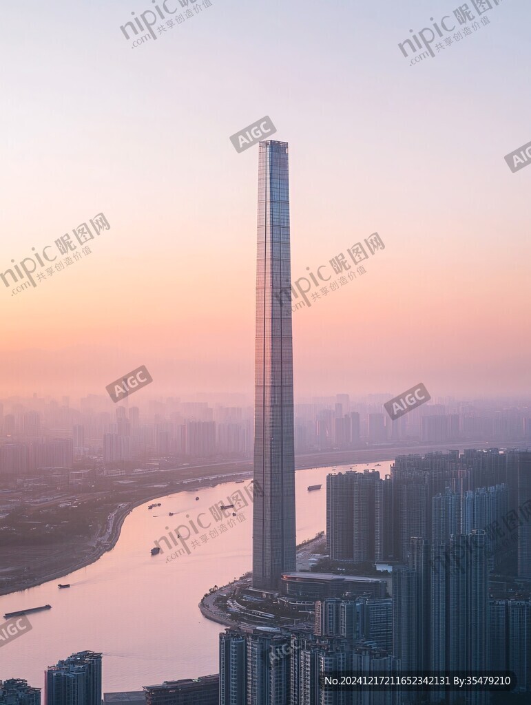 夕阳下的小蛮腰