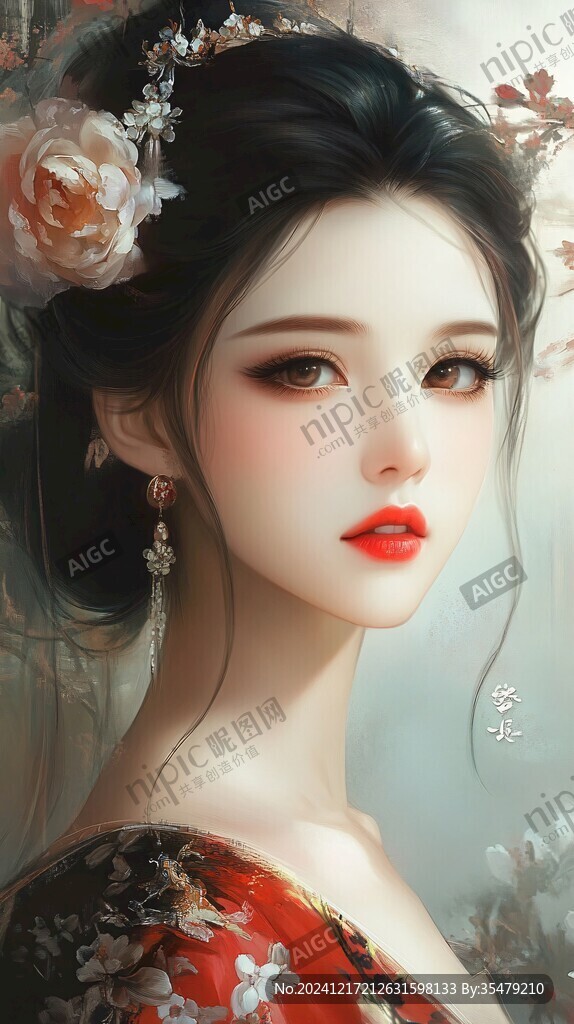 板绘人像