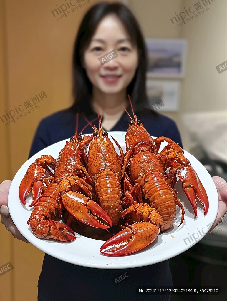 超大小龙虾