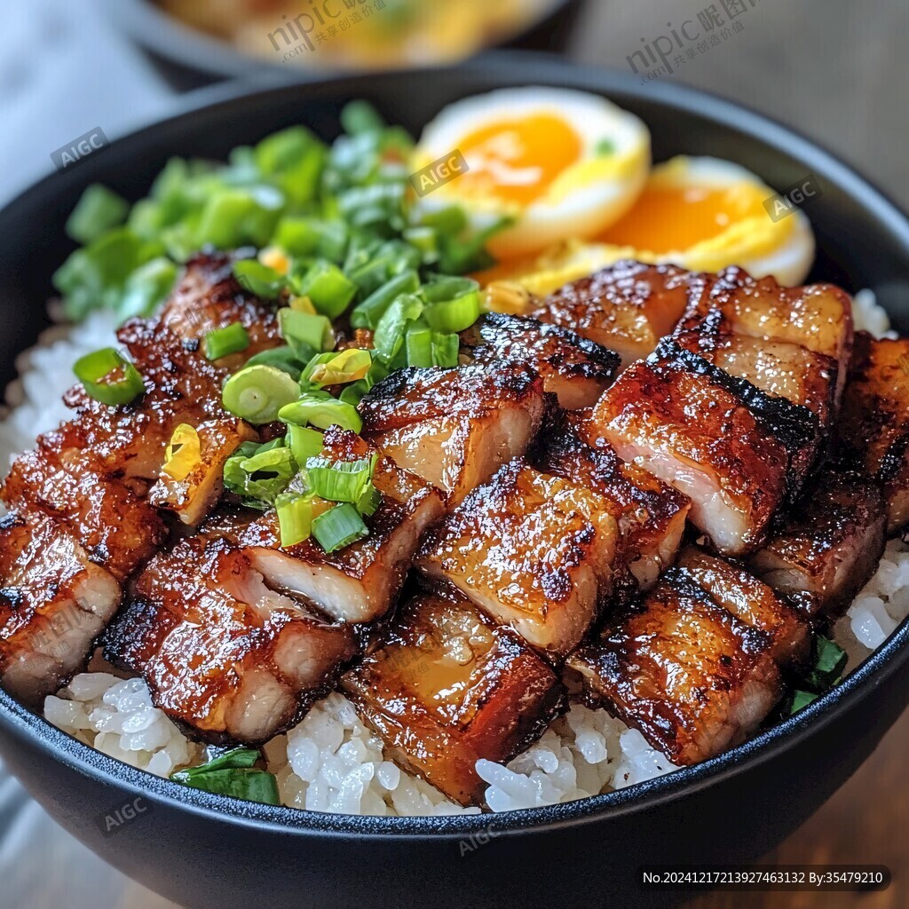 鳗鱼烧肉饭