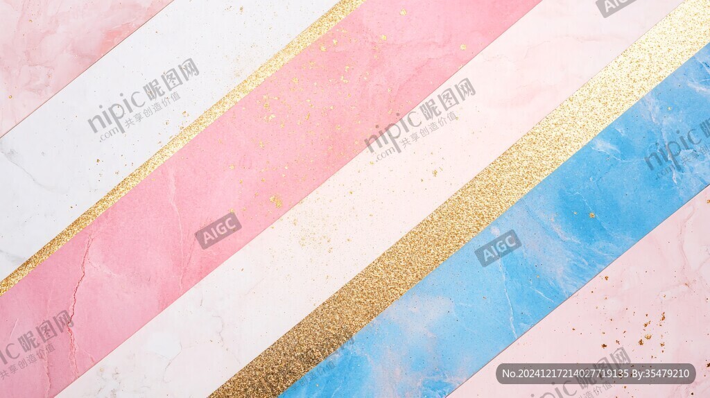 粉白色金色高清背景图