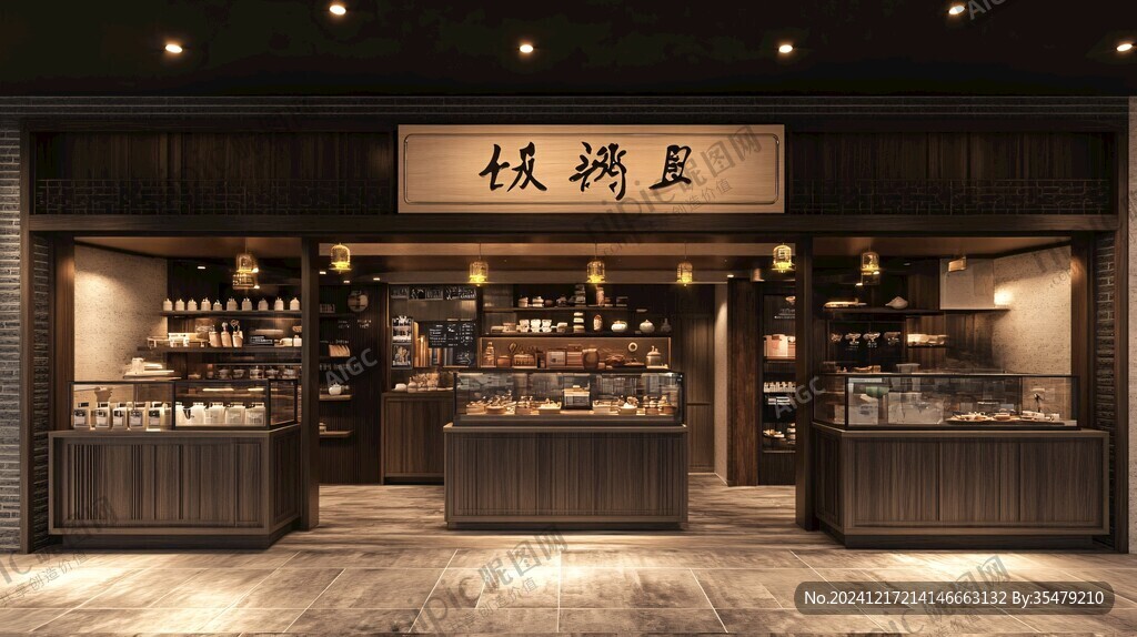日式风店铺